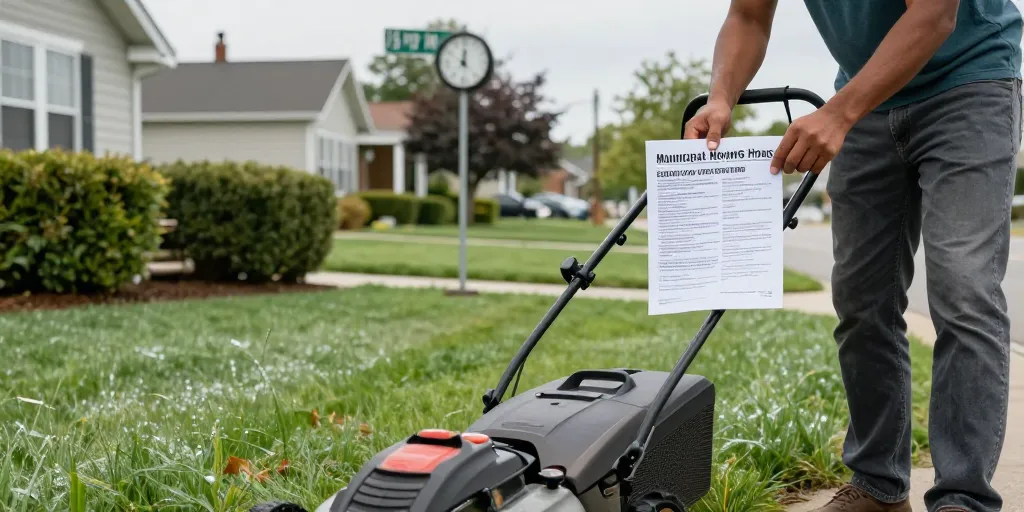 a partir de quelle heure peut on tondre le samedi