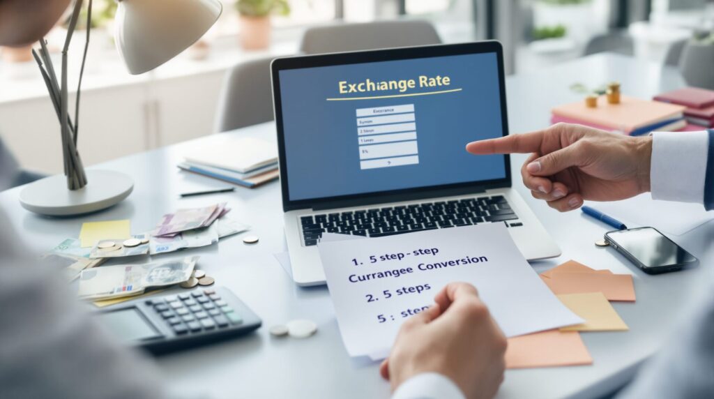 comment calculer le taux de change