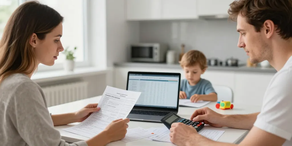 calcul frais de garde impot