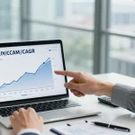 calcul taux de croissance annuel moyen