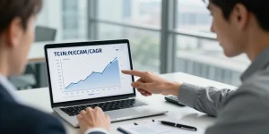 calcul taux de croissance annuel moyen