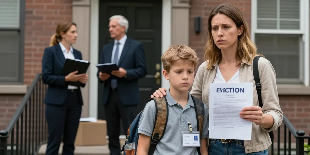 expulsion avec enfant scolarisé